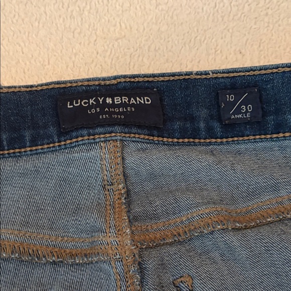 Lucky Brand Women's Dark Blue Skinny Jeans - Picture 6 of 7